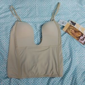 U Plunge Camisole Bra